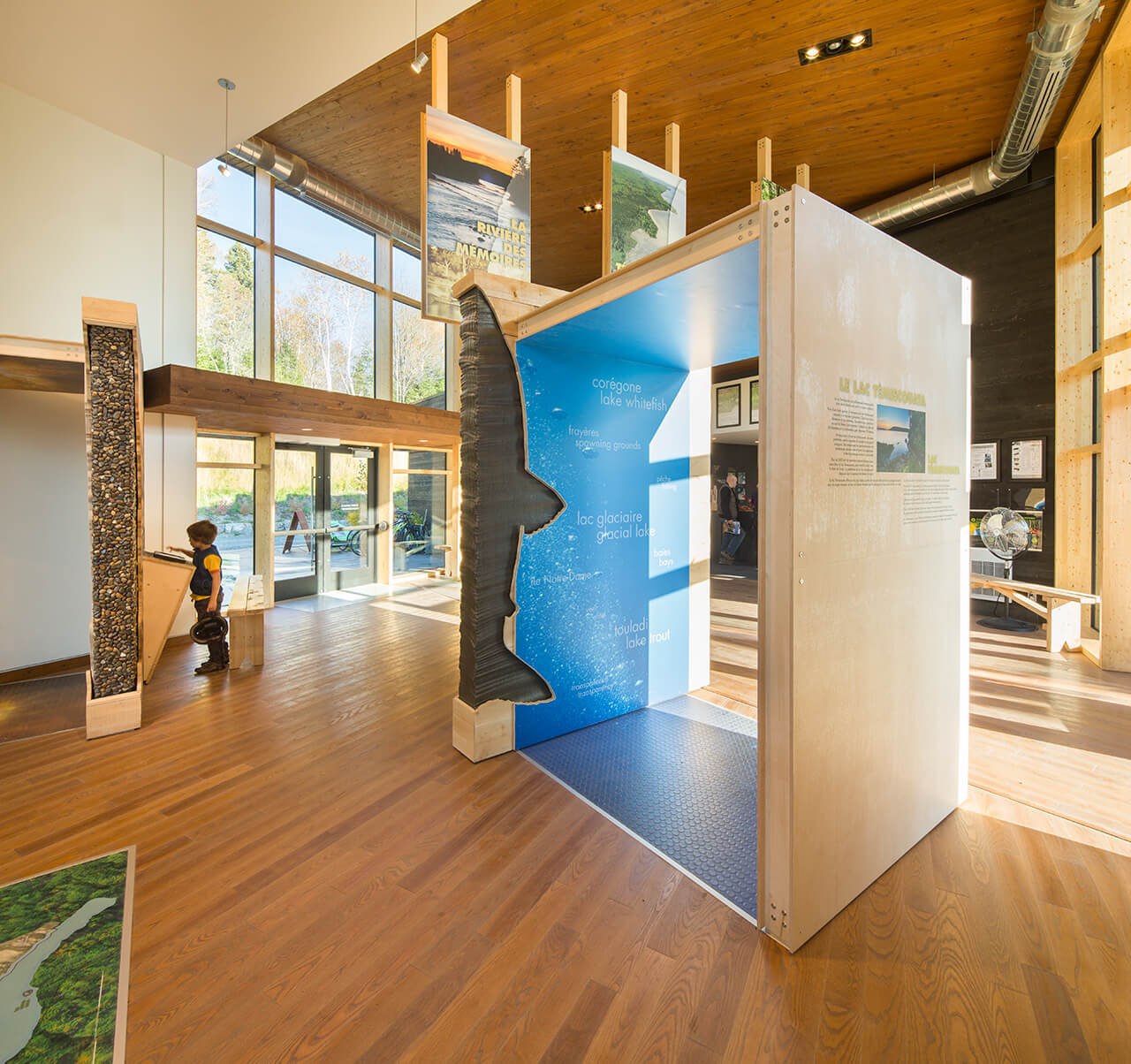 Parc National du Lac Témiscouata discovery and visitors centre - Circum Architecture