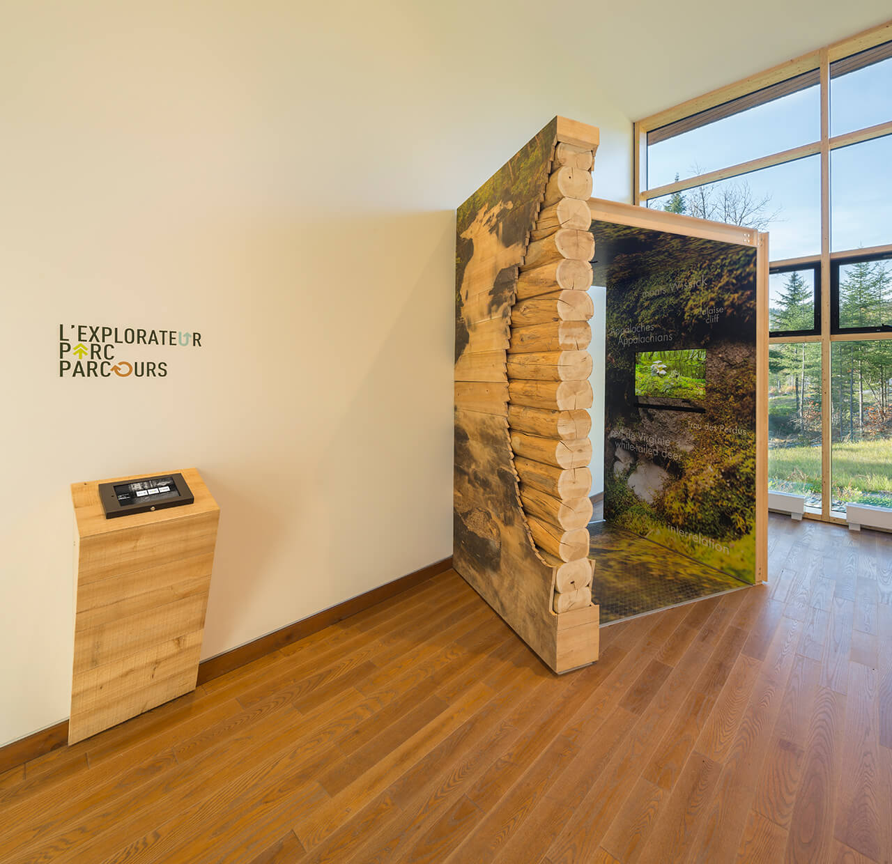 Parc National du Lac Témiscouata discovery and visitors centre - Circum Architecture