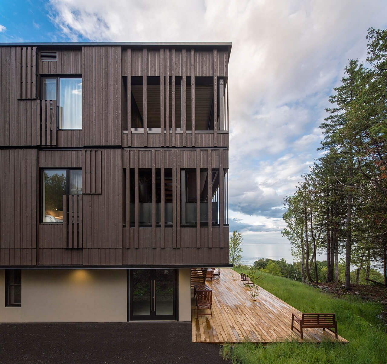 Domaine Forget student residences - Circum Architecture