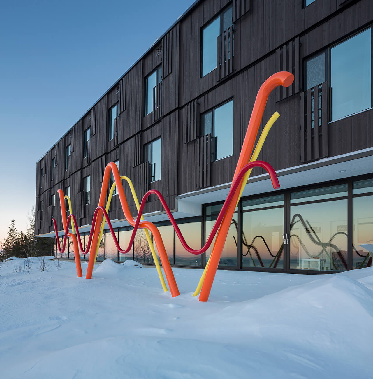 Domaine Forget student residences - Circum Architecture
