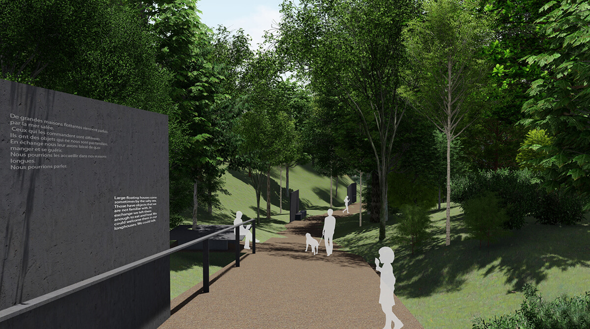 Cartier-Roberval archeological site - Circum Architecture